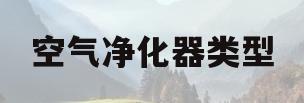 空气净化器类型(空气净化器类型有哪些)