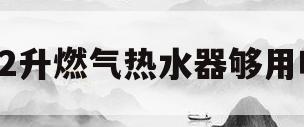 12升燃气热水器够用吗(两个卫生间12升燃气热水器够用吗)