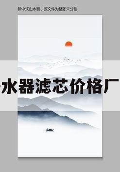 净水器滤芯价格厂家(净水器滤芯厂家排名前十有哪些)