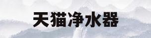 天猫净水器(天猫净水器怎么复位)