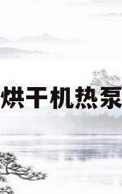 烘干机热泵(烘干机热泵式)
