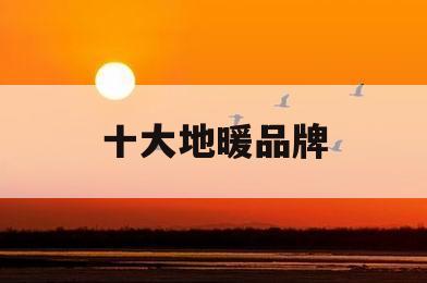 十大地暖品牌(世界十大地暖品牌)