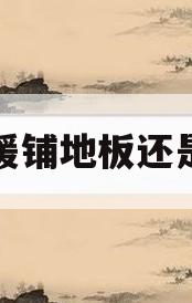 地采暖铺地板还是瓷砖(地采暖是铺瓷砖好还是木地板好)