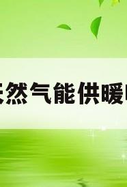 天然气能供暖吗(天然气可以直接取暖吗)