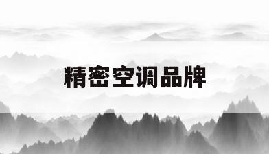 精密空调品牌(精密空调品牌十大排名最新)