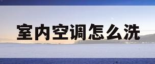 室内空调怎么洗(室内空调怎样清洗)