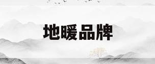 地暖品牌(地暖品牌排行)