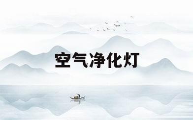 空气净化灯(凯立光电净离子空气净化灯)
