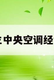 日立中央空调经销商(日立中央空调哪里有卖)