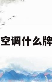 室内空调什么牌子好(家用室内空调什么牌子好)