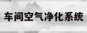 车间空气净化系统(车间空气净化系统的作用)