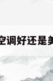 格力空调好还是美的好(格力空调好还是美的好?)