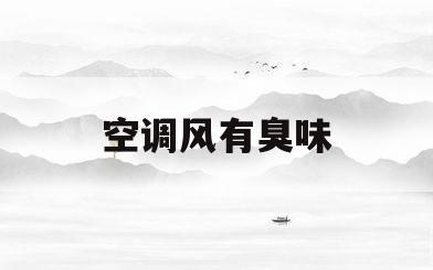 空调风有臭味(空调风有臭味,是不是有死东西到里面了)