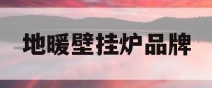 地暖壁挂炉品牌(地暖壁挂炉品牌十大排名榜)