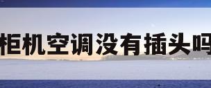 柜机空调没有插头吗(空调柜机电源线为什么没有插头)