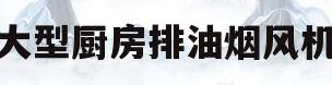 大型厨房排油烟风机(大型厨房排油烟风机接线图)