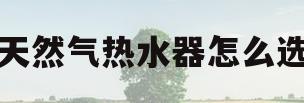 天然气热水器怎么选(天然气热水器哪个品牌质量好)