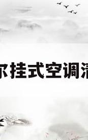 海尔挂式空调清洗(怎样清洗海尔挂式空调)