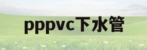 pppvc下水管(下水管道pvc安装方法)